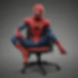 Spider-Man Gaming Chair with Enhanced Ergonomics