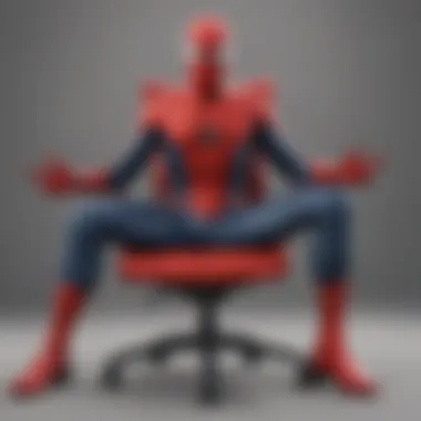 Spider-Man Gaming Chair Enhancing Fan Experience