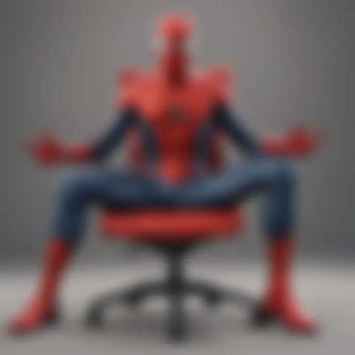 Spider-Man Gaming Chair Enhancing Fan Experience