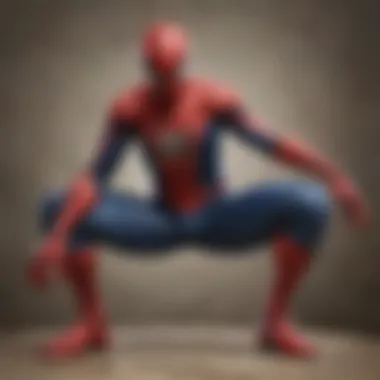 Spiderman themed home decor gift