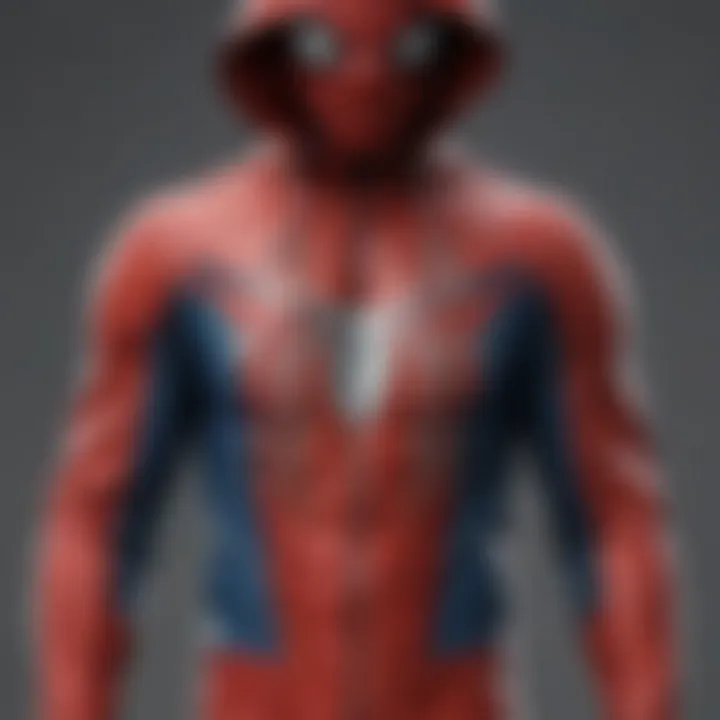 Spider-Man Iconic Logo Rain Jacket