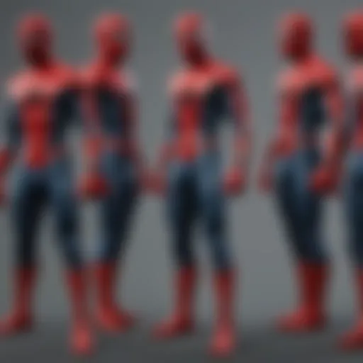 Spiderman's Iconic Suit Evolution