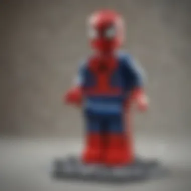 Unique Spider-Man Lego set with customizable accessories