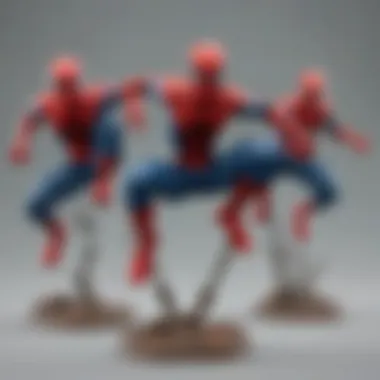 Spiderman Mini Mates Poses