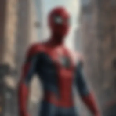 Intriguing Spider-Man movie poster