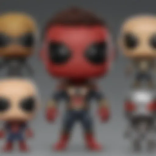 A vibrant display of Spider-Man: No Way Home Funko Pops showcasing various characters.