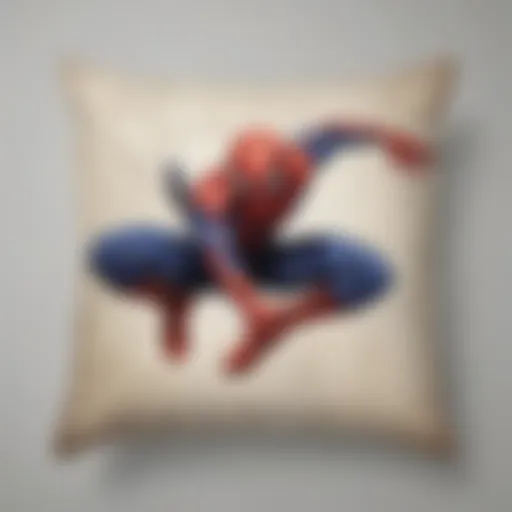 Superhero Spiderman Pillow Cover