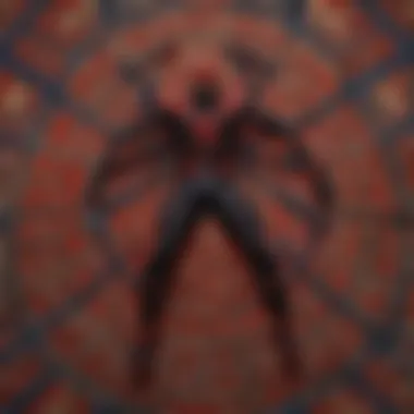 Spiderman Rug Materials Showcase