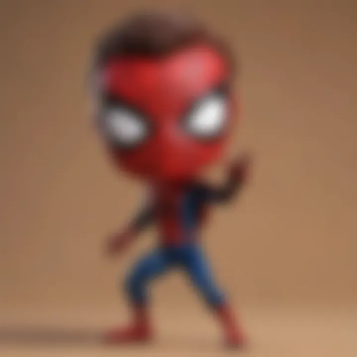 Spiderman Into the Spider-Verse Funko Pop - Artistic Design