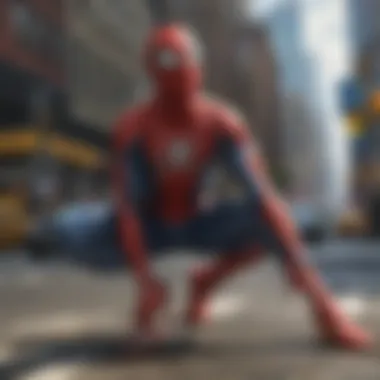 Stunning graphics of Spiderman 2 on PS4