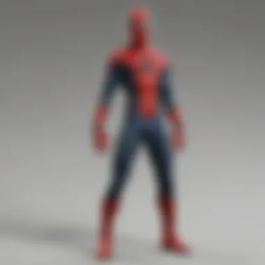 Spiderman suit customization options