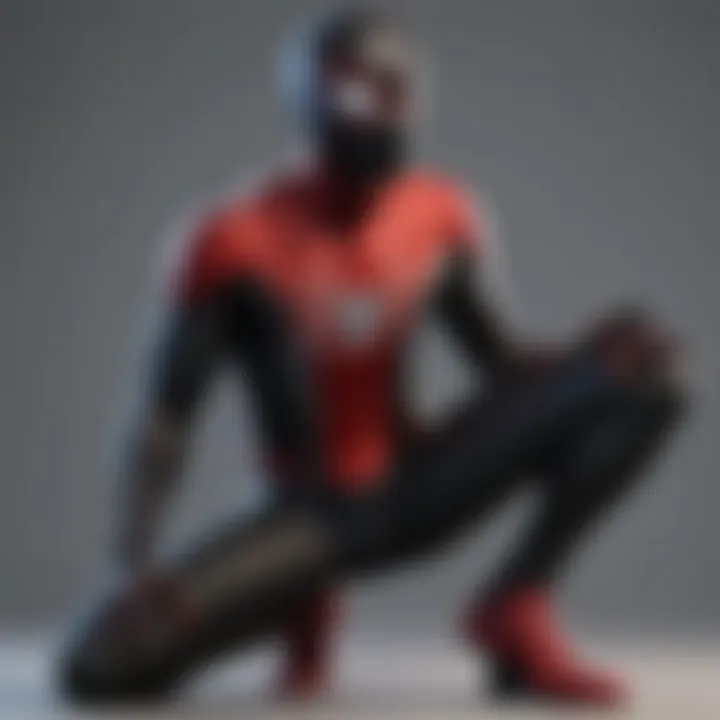 Spider-Man Suit Evolution - Unique Design Elements