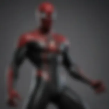 Spider-Man Talking Figure - Black Suit