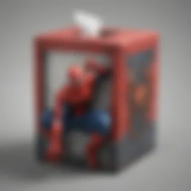 Spiderman Tissue Box - Functional Features