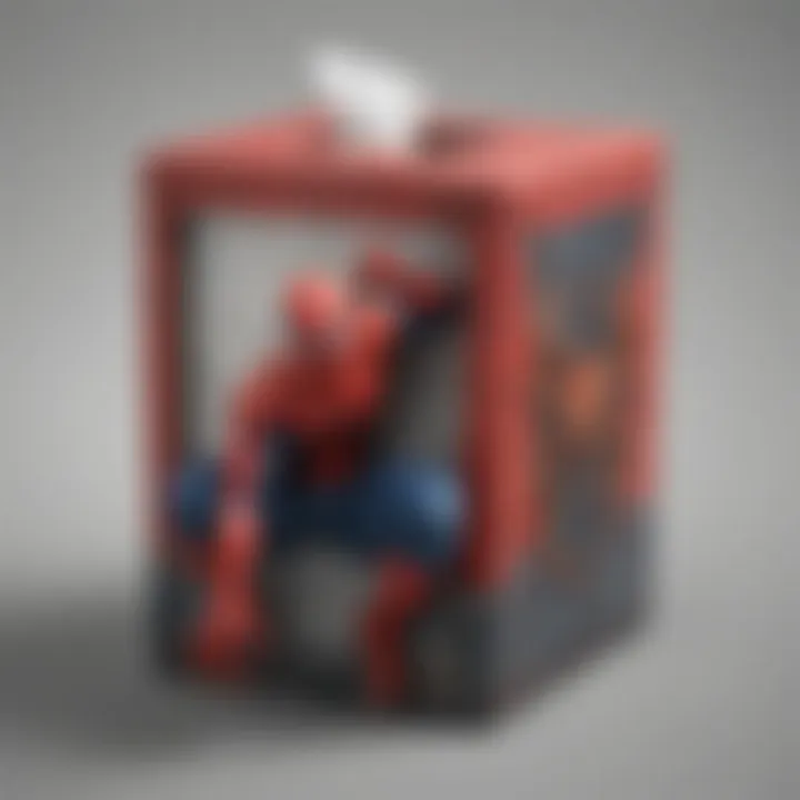 Spiderman Tissue Box - Functional Features