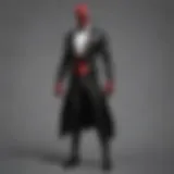 Elegant Spider-Man Tuxedo Design