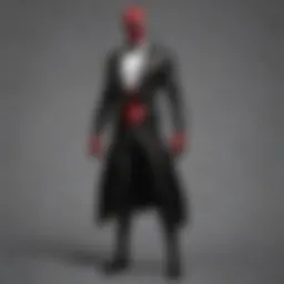 Elegant Spider-Man Tuxedo Design