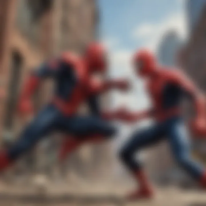 Spiderman vs Villains Showdown