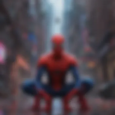 Vibrant Visuals of Spiderverse Movie