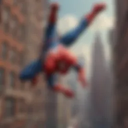 Dynamic Spider-Man Leap