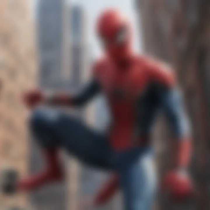 SpideyZone website showcasing exclusive Spider-Man content