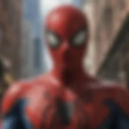 Spider-Man enthusiast using text-to-speech feature