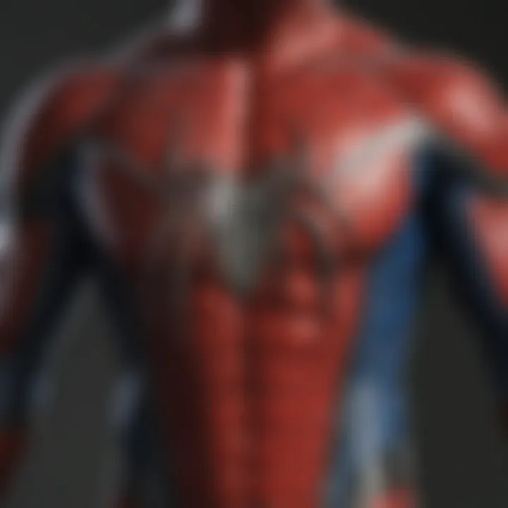 Superhero Suit Close-Up