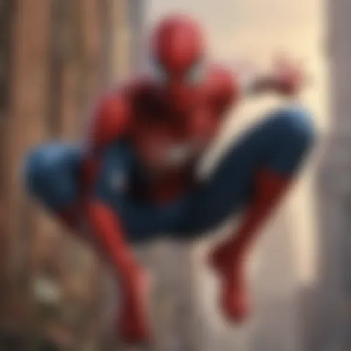 The Amazing Spider-Man movie poster showcasing the iconic hero in action