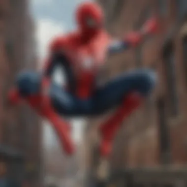 Iconic Spider-Man Moments Collage of iconic moments from previous Spider-Man films.