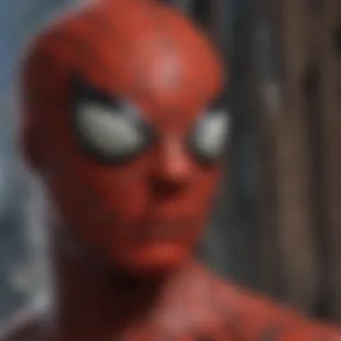 A representation of the emotional conflicts faced by Spider-Man