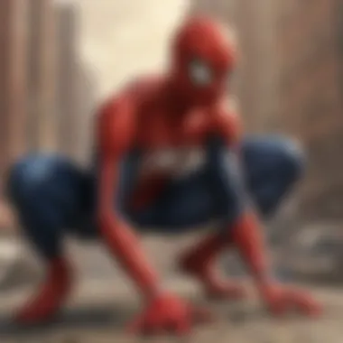 Character dynamics of Spider-Man with supporting cast from various series.