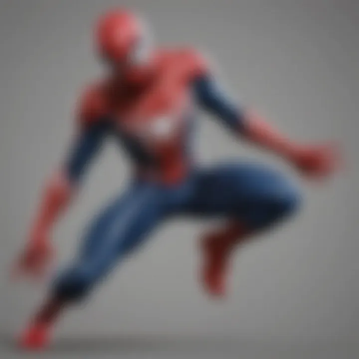 Modern Spider-Man series featuring updated animation style and dynamic action.