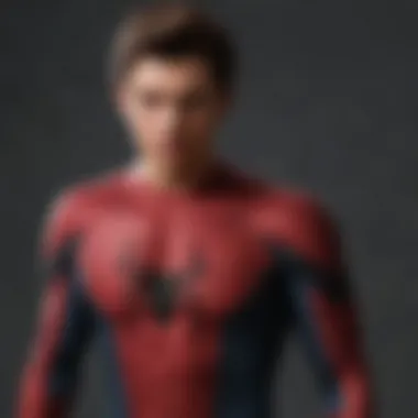Peter Parker's Internal Struggle Peter Parker in a moment of personal reflection