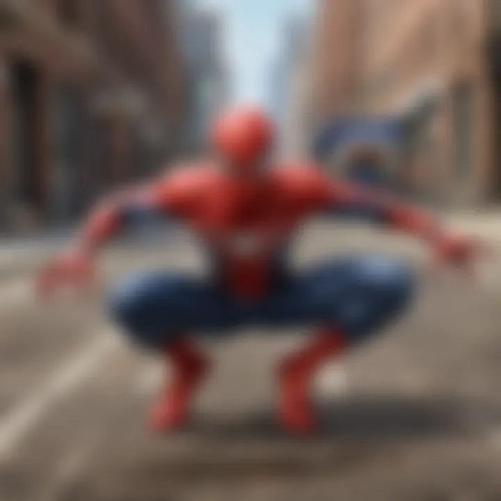Fan engagement through Spider-Man themed mobile games