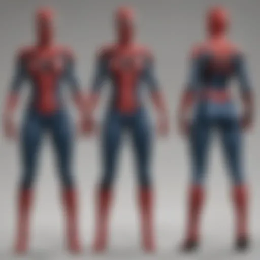 Evolution of Spider-Man Suit Design