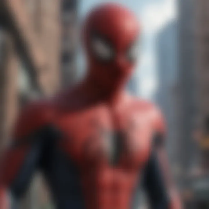 A collage of Spider-Man's cinematic portrayals over the years