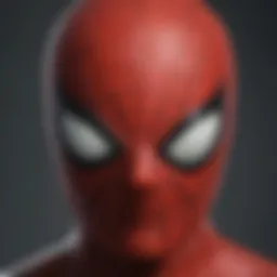 The first promotional poster of Tom Holland as Spider-Man