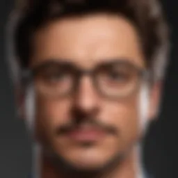 The evolution of Tony Stark's glasses through various comic book eras.