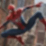 Iconic Spider-Man character in gameplay