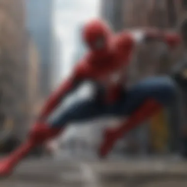 Cinematic Dance: A Moment to Remember Iconic scene from a Spider-Man film featuring a dance moment