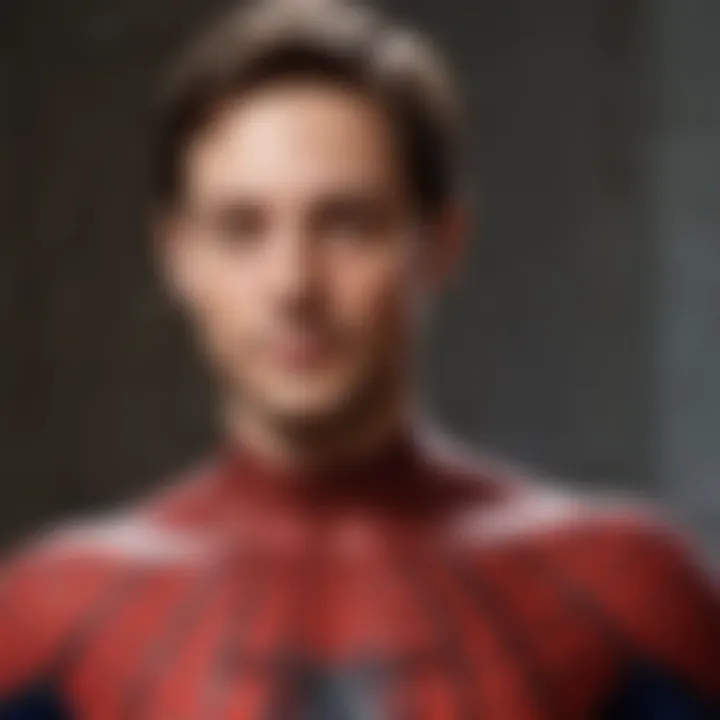 A candid shot of Tobey Maguire reflecting on his acting journey