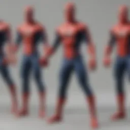 The evolution of Spider-Man through the decades
