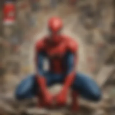 Iconic Comic Book Covers Spider-Man comic book covers throughout the years