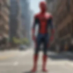 Tobey Maguire in Spidey Suit