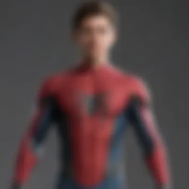 Tom Holland as Spider-Man in Homecoming