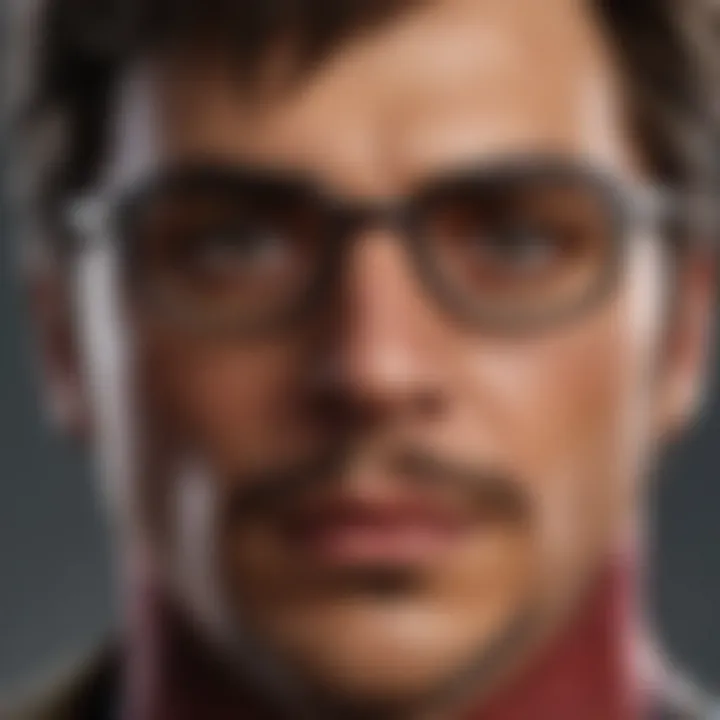 Tony Stark's cutting-edge glasses technology