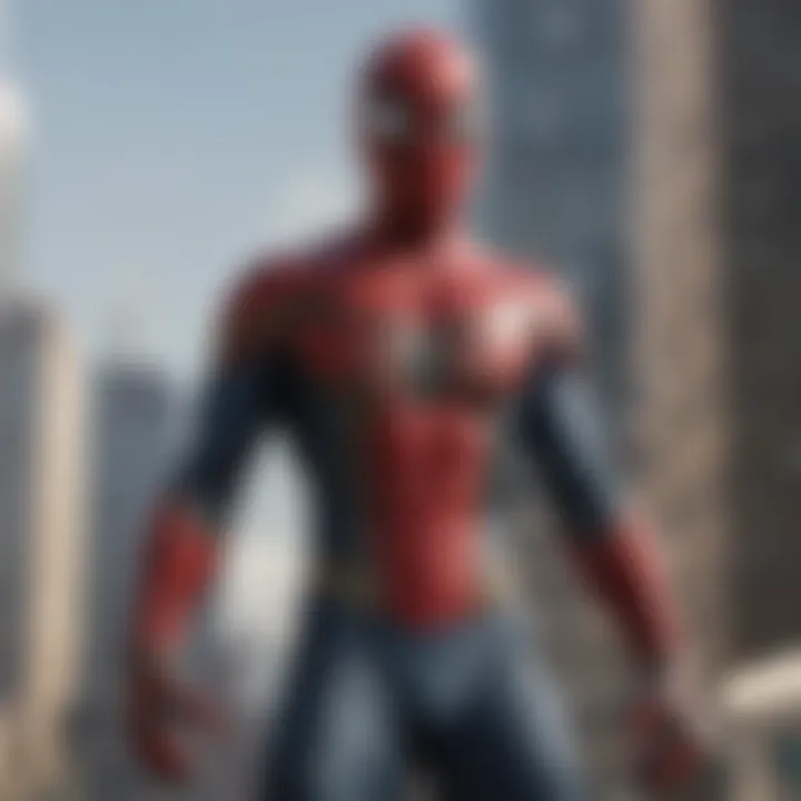 Spider-Man in iconic suit