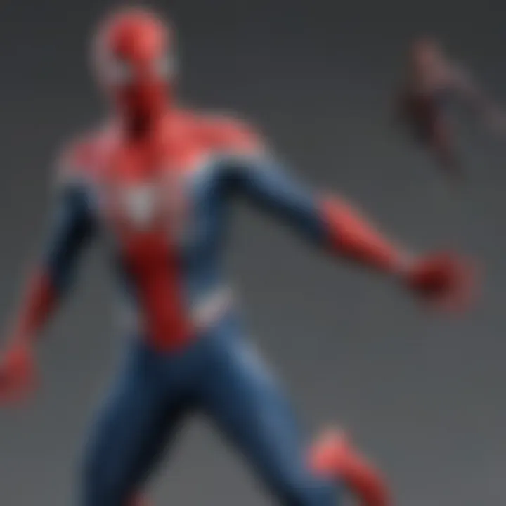 Unlocking new suits in SpideyZone