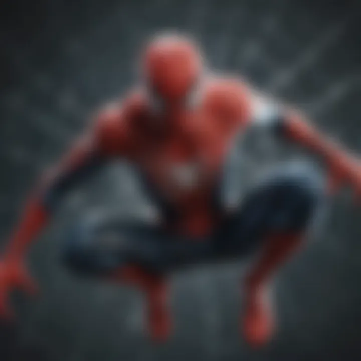 Spider-Man's intricate web fluid formula