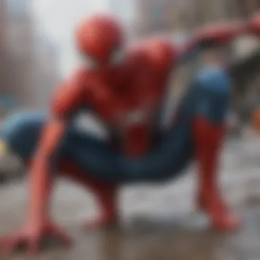 Perfecting Refill Technique Spider-Man perfecting web fluid refill technique